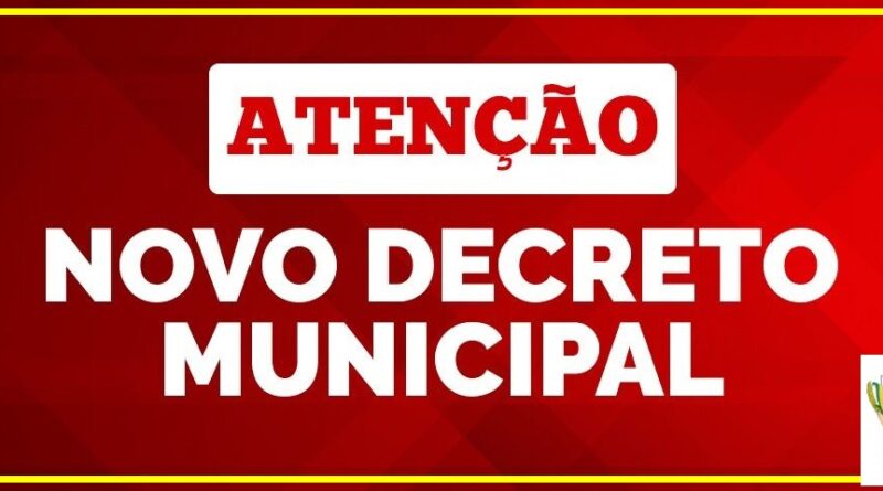 Decreto vigora nesta sexta-feira