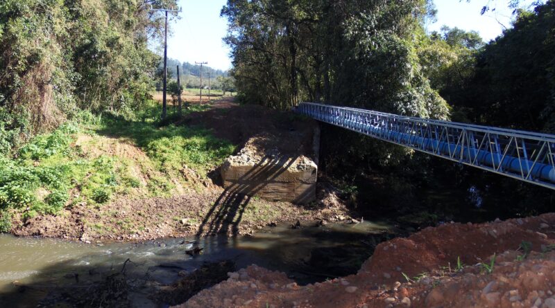 Ponte será construída sobre o Rio Jundiá