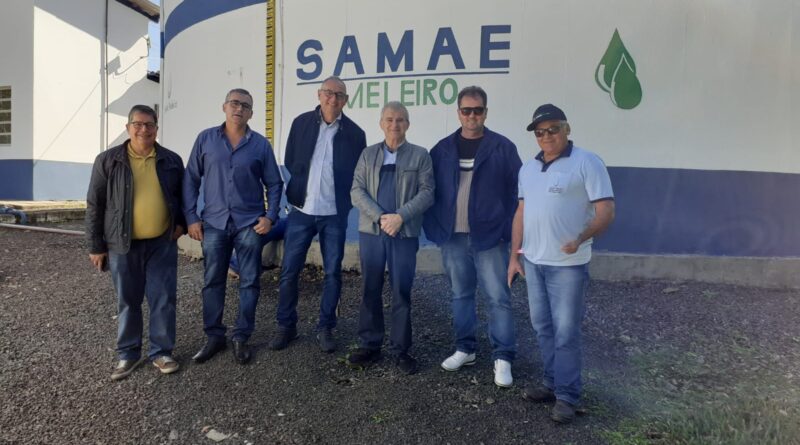 Prefeito Eder Mattos recepcionou comitiva liderada pelo prefeito de Governador Celso Ramos